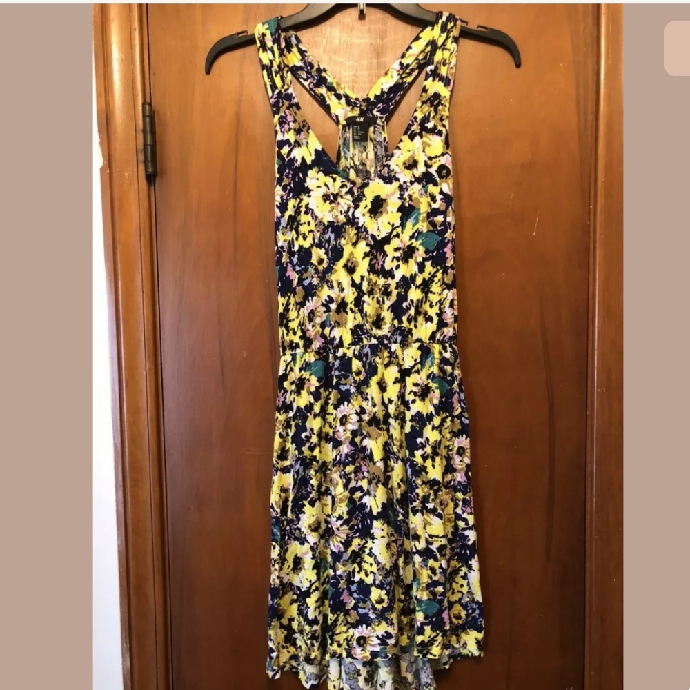 H&M Racerback Hi-Lo Floral Sundress